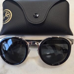 Ray-Ban  Bonnie Black and Silver Sunglasses